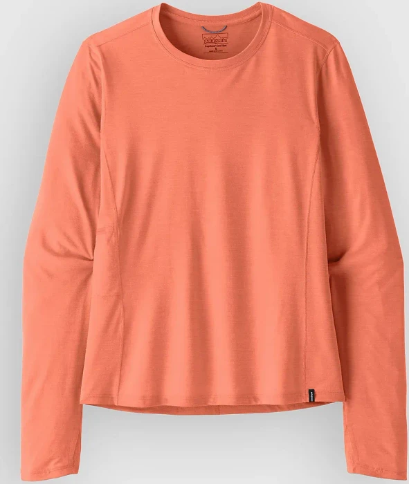 Patagonia Capilene Cool Sun Funktionsshirt langarm mellow melon/peach sherbet (Damen)