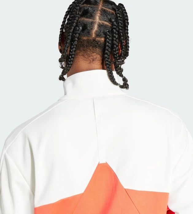 adidas Tiro Trainingsjacke off white/bright red (Herren)