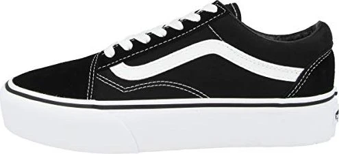 Vans Old Skool Platform schwarz/weiß