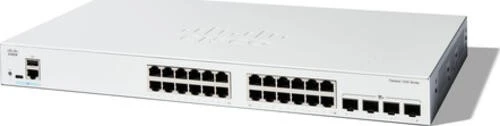 Cisco Catalyst 1200 Rackmount Gigabit Managed Switch, 24x RJ-45, 4x SFP+