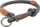 Trixie BE NORDIC Zug-Stopp-Halsband, M, Dunkelgrau/Braun (17271)