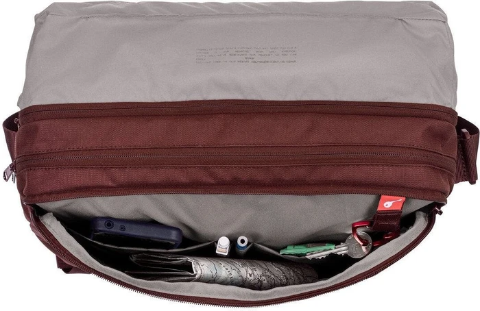 Vaude Rom III M Umhängetasche dark cherry