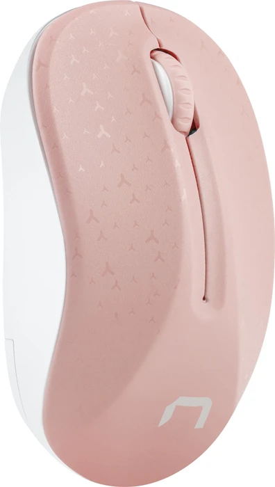 Natec Toucan Wireless Mouse rosa/weiß, USB