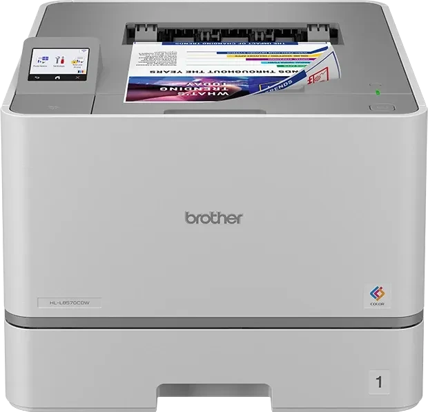 Brother HL-L8570CDW, drei Jahre Garantie, LED, mehrfarbig