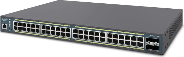 EnGenius Fit FitSwitch EWS79 Rackmount Gigabit Managed Switch, 48x RJ-45, 4x SFP, 410W PoE+