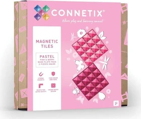Connetix Grundplatte Pink & Berry