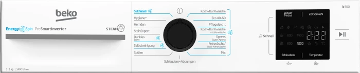 Beko BM3WFU3941X Frontlader