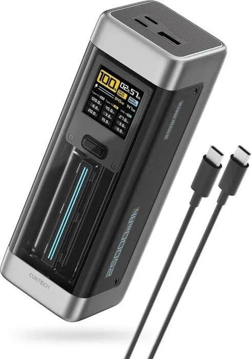 Cuktech Powerbank 25000mAh 210W grau/schwarz