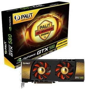 Palit GeForce GTX 580, 1.5GB GDDR5, 2x DVI, HDMI, DP