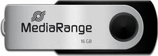 MediaRange USB Flexi-Drive 3er-Pack 16GB schwarz/silber, USB-A, USB 2.0