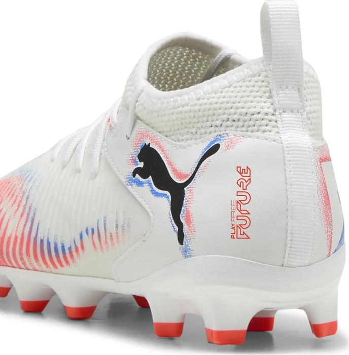 Puma Future 8 Match FG/AG puma white/puma black/glowing red (Junior)