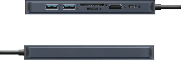 Hyper HyperDrive Next 7-Port USB-C Hub, blau, USB-C 3.1 [Stecker]