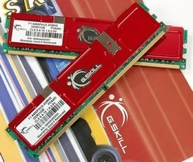 G.Skill NQ Series UDIMM 1GB Kit, DDR2-800, CL5-5-5-15