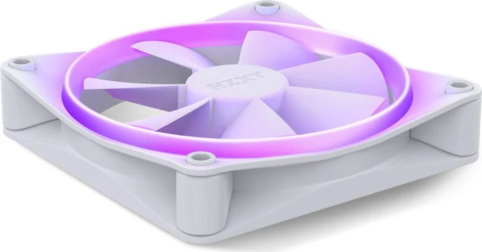 NZXT F Series F120 RGB, Matte White, weiß, LED-Steuerung, 120mm, 3er-Pack