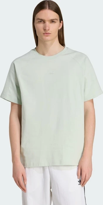 adidas Premium Essentials T-Shirt kurzarm linen green (Herren)