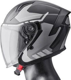 GMS-Moto Vectus matt schwarz/grau