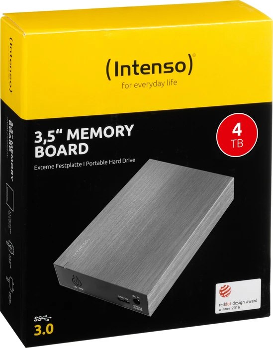 Intenso Memory Board, 4TB, USB 3.0 Micro-B