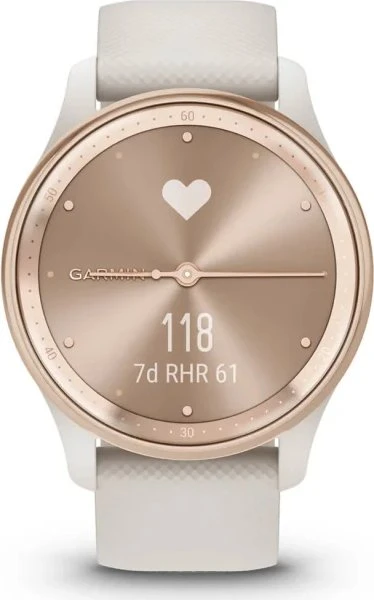 Garmin vivomove Trend Aktivitäts-Tracker ivory/peach gold