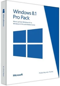 Microsoft Windows 8.1 Pro Pack 64Bit, Update von Windows 8.1, PKC (englisch) (PC)
