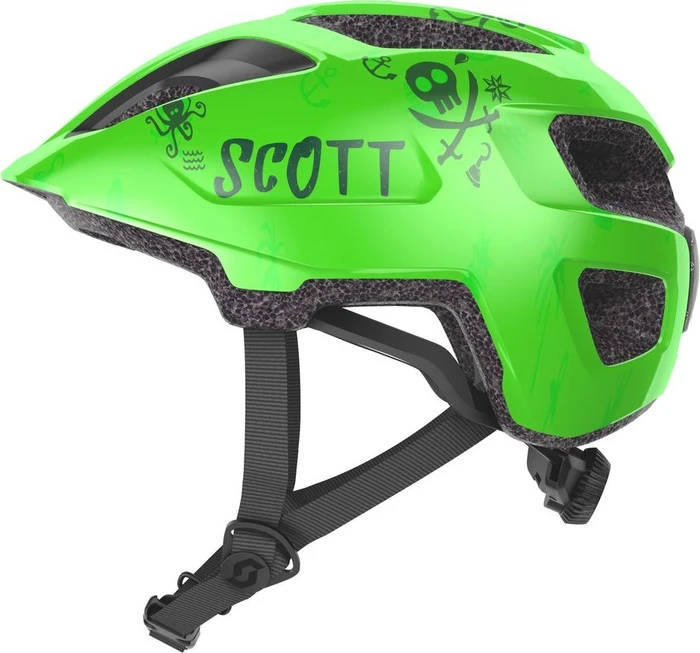Scott Spunto Kid Kinderhelm fluo green