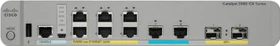 Cisco Catalyst 3560-CX Compact IP Base Desktop Gigabit Managed Switch, 8x RJ-45, 2x SFP+, 240W PoE+ (WS-C3560CX-8XPD-S)