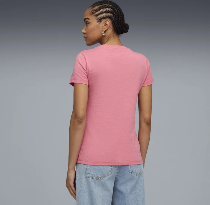 Puma ESS No. 1 Logo T-Shirt kurzarm wild pink