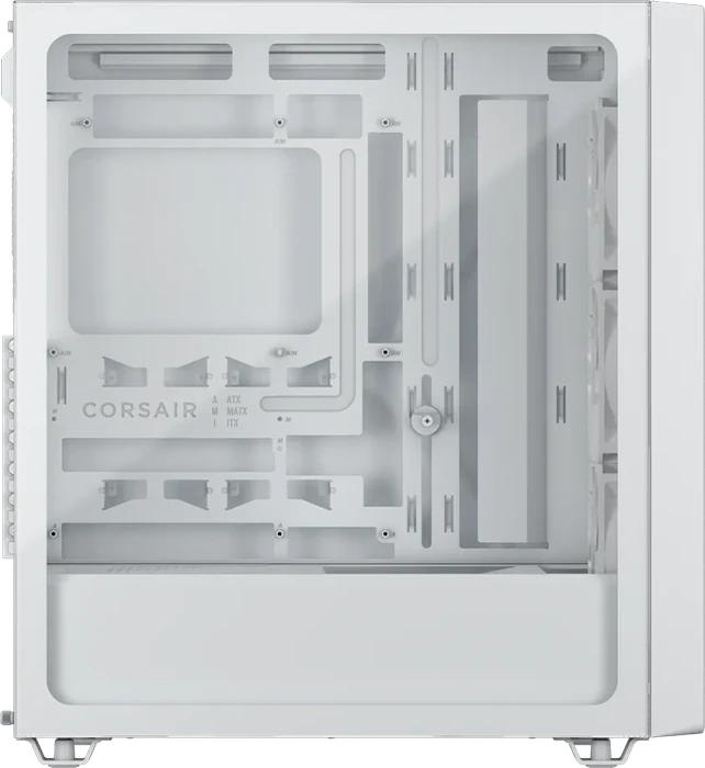 Corsair 3200D RS, weiß, Glasfenster