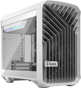Fractal Design Torrent Nano White TG Clear Tint, Glasfenster, Mini-ITX