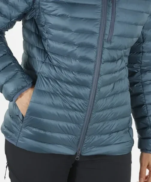 Salomon Elixir Micro Down Hooded Funktionsjacke midnight navy (Damen)