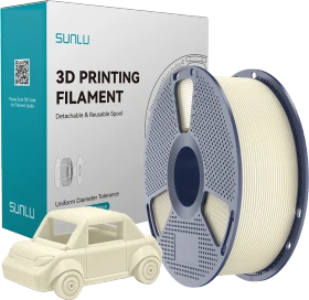 Sunlu PETG, Bone White, Spule, 1.75mm, 1.00kg