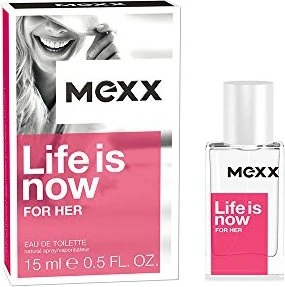 Mexx Life Is Now Woman Eau de Toilette, 15ml