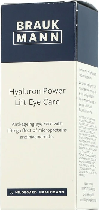 Hildegard Braukmann Brauk-mann Hyaluron Power Lift Augencreme, 30ml