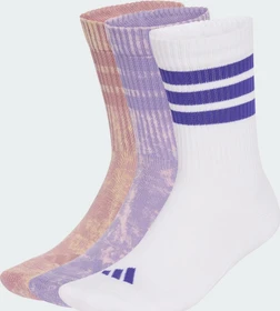 adidas Stonewash Crew Socken magic lilac/magic mauve/white/pure purple, 3 Paare