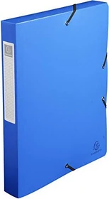 Exacompta Archivbox Kunststoff blickdicht 40mm, A4, hellblau