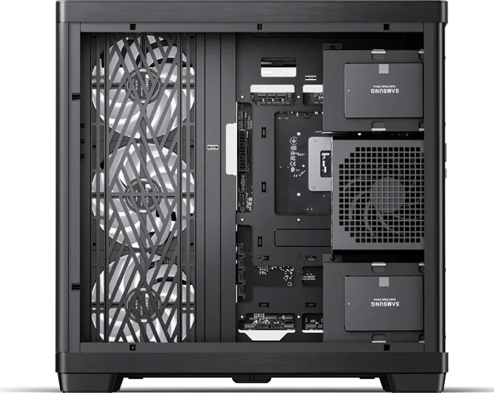 Jonsbo TK-4 Black, Glasfenster