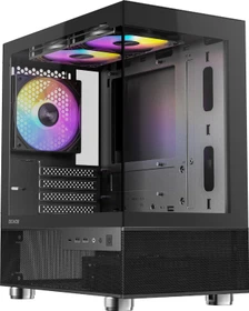 Okinos Aqua 3 ARGB Black, Glasfenster