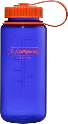 Nalgene Wide Mouth Sustain Trinkflasche 473ml periwinkle