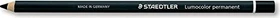 Staedtler Lumocolor glasochrom 108 Trockenmarker schwarz, 12er-Pack