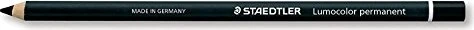 Staedtler Lumocolor glasochrom 108 Trockenmarker schwarz, 12er-Pack