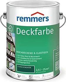 Remmers Deckfarbe flaschengrün, 2.5l