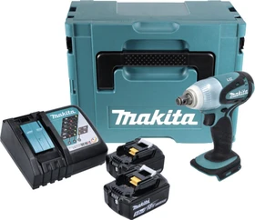 Makita DTW251RTJ Akku-Schlagschrauber inkl. MAKPAC + 2 Akkus 5.0Ah