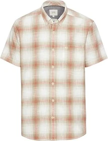 Camel Active Kariertes Hemd kurzarm grau (Herren)