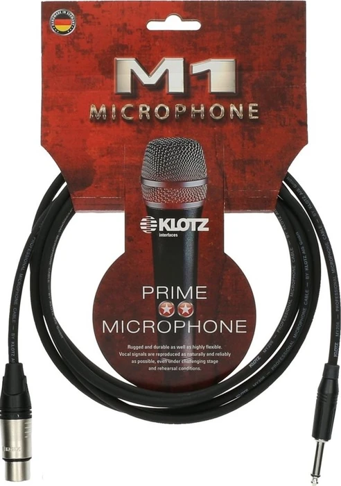 Klotz M1 XLRf/TRS 0.3m