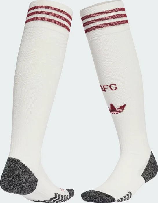 adidas Arsenal 2025/2026 Stutzen cloud white/team coll burgundy 2