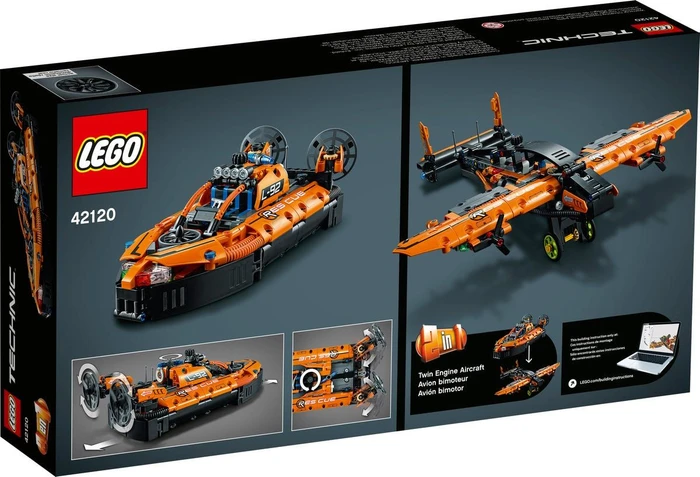 LEGO Technic - Luftkissenboot für Rettungseinsätze