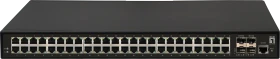 LevelOne GTL Rackmount Gigabit Managed Switch, 48x RJ-45, 4x SFP+ (GTL-5291 / 57082403)