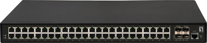LevelOne GTL Rackmount Gigabit Managed Switch, 48x RJ-45, 4x SFP+