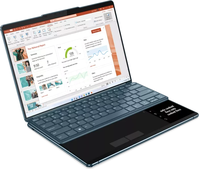 Lenovo Yoga Book 9 13IRU8, Core i7-1355U, 16GB RAM, 1TB SSD, DE