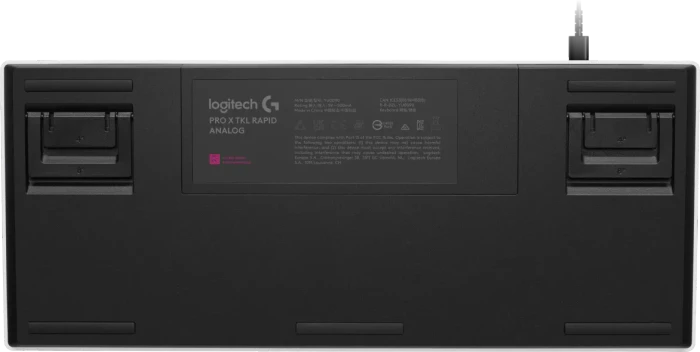 Logitech G PRO X TKL Rapid, weiß/silber, Magnetic Analog, USB, DE