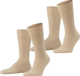 Falke Swing Socken sand, 2 Paare (Herren)